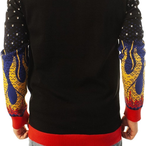 Ugly Christmas Dragon Sweater Size 3 XL - Picture 8 of 8